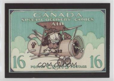 1995 Krome Garfield - [Base] #81 - Garfield Stamps of the World - Canada "Canuck Amock"