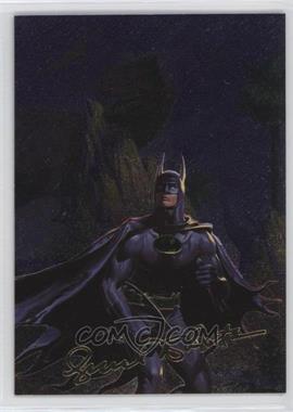 1995 SkyBox Batman Master Series - Batman Fantasy Spectra-Etch #2 - Vincent Difate (Batman)