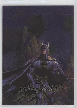 1995 SkyBox Batman Master Series - Batman Fantasy Spectra-Etch #2 - Vincent Difate (Batman)
