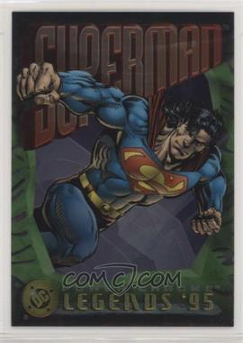 1995 SkyBox DC Legends Power Chrome - [Base] #10 - Superman