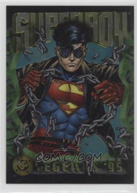 1995 SkyBox DC Legends Power Chrome - [Base] #21 - Superboy