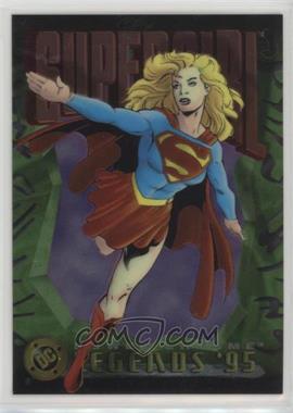 1995 SkyBox DC Legends Power Chrome - [Base] #22 - Supergirl