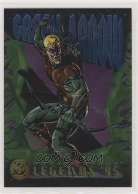 1995 SkyBox DC Legends Power Chrome - [Base] #32 - Green Arrow