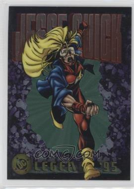 1995 SkyBox DC Legends Power Chrome - [Base] #73 - Jesse Quick