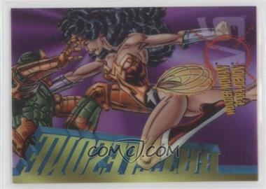 1995 SkyBox DC Legends Power Chrome - Battlezone #B3 - Wonder Woman, Para-Demon
