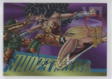 1995 SkyBox DC Legends Power Chrome - Battlezone #B3 - Wonder Woman, Para-Demon