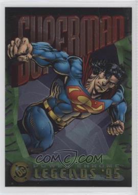 1995 SkyBox DC Legends Power Chrome - Box Card #_SUPE - Superman