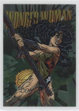 1995 SkyBox DC Legends Power Chrome - Hard Hitters #H-12 - Wonder Woman