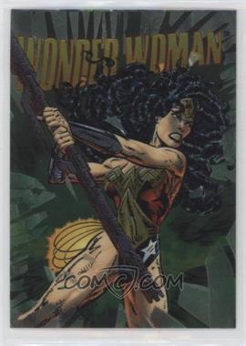 1995 SkyBox DC Legends Power Chrome - Hard Hitters #H-12 - Wonder Woman