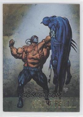 1995 SkyBox DC Villains: The Dark Judgment - Villains Attack Embossed #CC1 - Knightfall