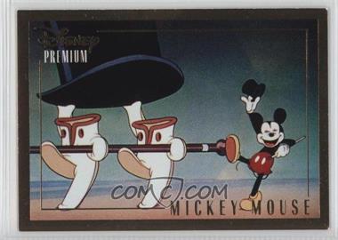 1995 SkyBox Disney Premium - [Base] #4 - Mickey Mouse - Thru the Mirror [Noted]