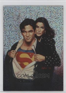 1995 SkyBox Lois & Clark: The New Adventures of Superman - Holochip Etched Foil #BJ1 - Romantic Triangle