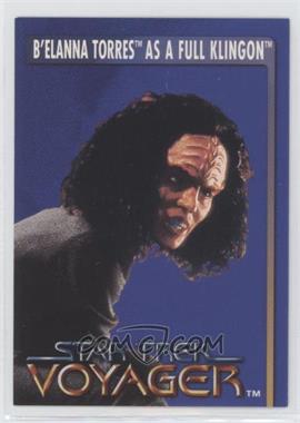 1995 SkyBox Playmates Star Trek: Voyager - [Base] #_BETO.2 - B'Elanna Torres as a Full Klingon [EX to NM]