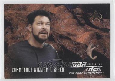 1995 SkyBox Star Trek The Next Generation Season 2 - [Base] #134 - Commander William Riker - Card H