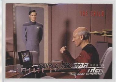 1995 SkyBox Star Trek The Next Generation Season 2 - [Base] #136 - Season Two Episode 27A