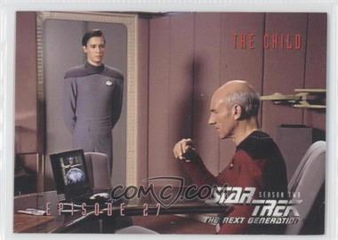 1995 SkyBox Star Trek The Next Generation Season 2 - [Base] #136 - Season Two Episode 27A