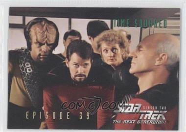 1995 SkyBox Star Trek The Next Generation Season 2 - [Base] #172 - Season 2 - Episode 39A