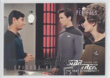 1995 SkyBox Star Trek The Next Generation Season 2 - [Base] #178 - Season 2 - Episode 41A