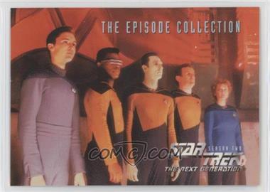 1995 SkyBox Star Trek The Next Generation Season 2 - Prototypes #S1 - The Episode Collection