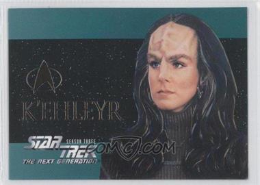 1995 SkyBox Star Trek The Next Generation Season 3 - Foil Embossed #S18 - K'Ehleyr