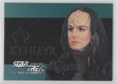 1995 SkyBox Star Trek The Next Generation Season 3 - Foil Embossed #S18 - K'Ehleyr