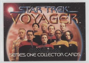 1995 SkyBox Star Trek: Voyager Season One Series 1 - Promos #T1 - Voyager Crew