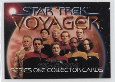 1995 SkyBox Star Trek: Voyager Season One Series 1 - Promos #T1 - Voyager Crew