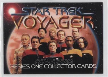 1995 SkyBox Star Trek: Voyager Season One Series 1 - Promos #T1 - Voyager Crew