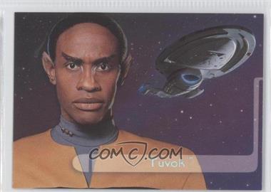 1995 SkyBox Star Trek: Voyager Season One Series 2 - Embossed Crew #E3 - Tuvok