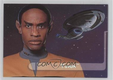 1995 SkyBox Star Trek: Voyager Season One Series 2 - Embossed Crew #E3 - Tuvok