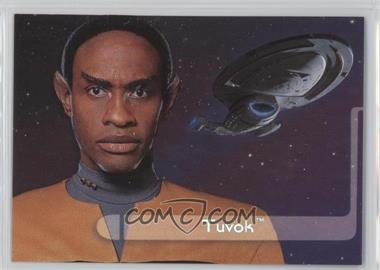1995 SkyBox Star Trek: Voyager Season One Series 2 - Embossed Crew #E3 - Tuvok