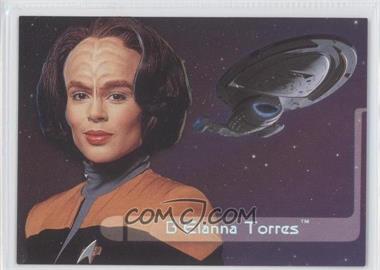 1995 SkyBox Star Trek: Voyager Season One Series 2 - Embossed Crew #E4 - B'Elanna Torres