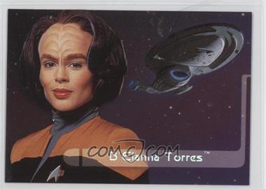 1995 SkyBox Star Trek: Voyager Season One Series 2 - Embossed Crew #E4 - B'Elanna Torres