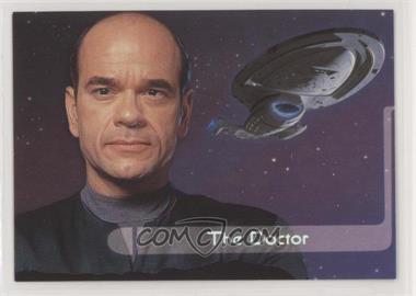 1995 SkyBox Star Trek: Voyager Season One Series 2 - Embossed Crew #E7 - The Doctor