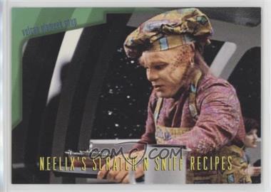 1995 SkyBox Star Trek: Voyager Season One Series 2 - Neelix's Scratch N Sniff Recipes #R1 - Vulcan Plomeek Soup
