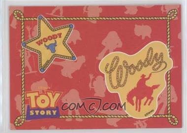 1995 SkyBox Toy Story - Badge Stickers #5 - Woody