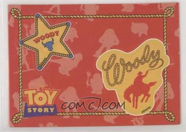 1995 SkyBox Toy Story - Badge Stickers #5 - Woody