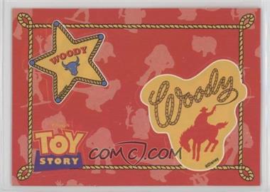 1995 SkyBox Toy Story - Badge Stickers #5 - Woody