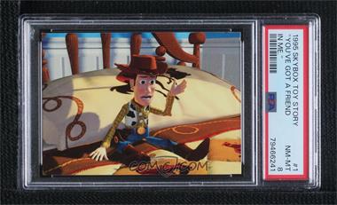 1995 SkyBox Toy Story - [Base] #1 - You've Got a Friend in Me [PSA 8 NM‑MT]