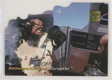 1995 Skybox 30 Years of Star Trek Phase 1 - Die-Cut #D3 - Romulan/Klingon Disruptor