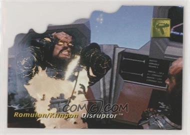 1995 Skybox 30 Years of Star Trek Phase 1 - Die-Cut #D3 - Romulan/Klingon Disruptor