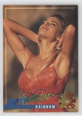 1995 Sports Time Baywatch - Rainbow #R4 - Bios - Pamela Anderson