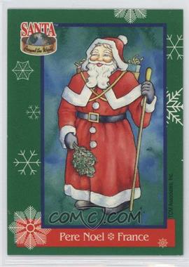 1995 Tcm Santa Around The World Santa Snowflakes Base 27 Pere Noel France