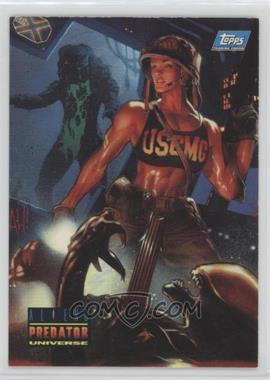 1995 Topps Aliens/Predator Universe - Promo #P2 - Alien Predator Universe