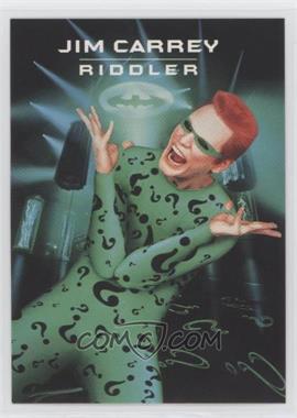 1995 Unocal 76 Batman Forever - [Base] #1 - Jim Carrey as The Riddler