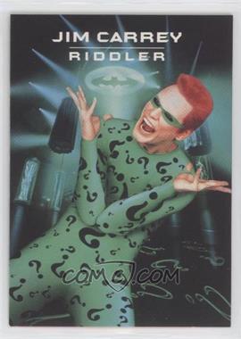 1995 Unocal 76 Batman Forever - [Base] #1 - Jim Carrey as The Riddler
