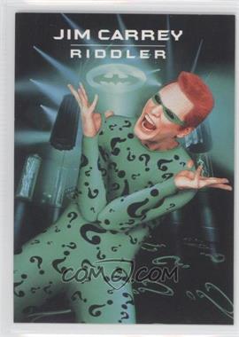 1995 Unocal 76 Batman Forever - [Base] #1 - Jim Carrey as The Riddler