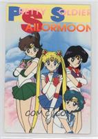 Sailor Jupiter, Sailor Moon, Sailor Mercury, Sailor Mars [Poor to Fai…