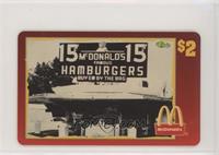 McDonald's Famous Hamburgers - 1940's #/6,100