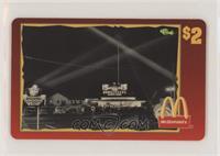 McDonald's At Night With Spotlight - 1940's #/6,100